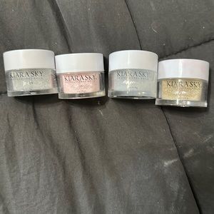 Kiara Sky Dip Powder Time for a selfie, My Fair Lady, Feelin Nitty, Super-ficial